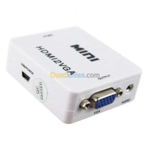 Convertisseur VGA HDMI RCA AV CVBS BNC