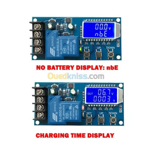 chargeur de batterie 10A 30A (6-60)V arduino 