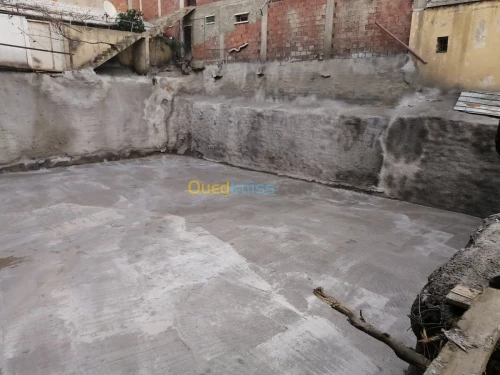 Béton projeté
