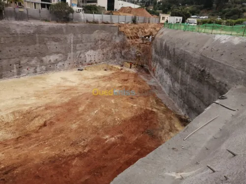 Béton projeté