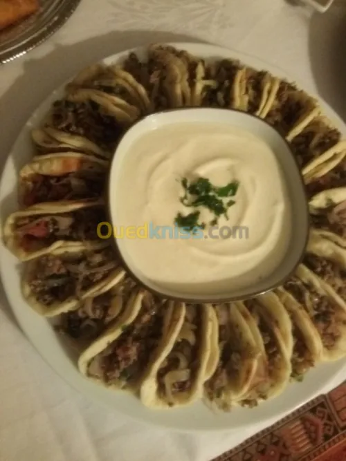 Service traiteur personnalisé.