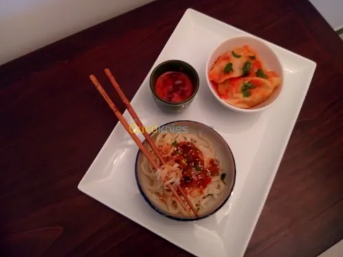 Service traiteur personnalisé.