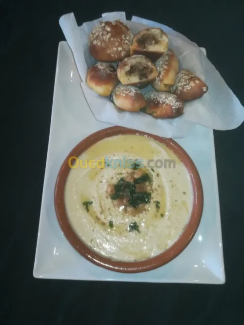 Service traiteur personnalisé.