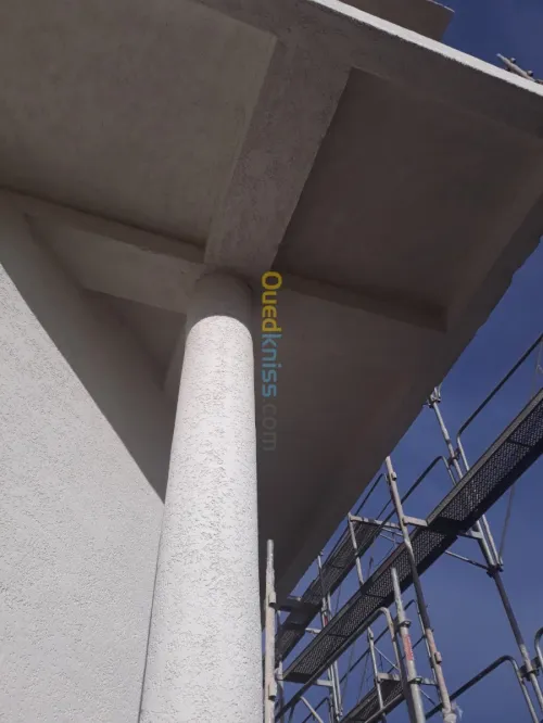 Facade monocouche