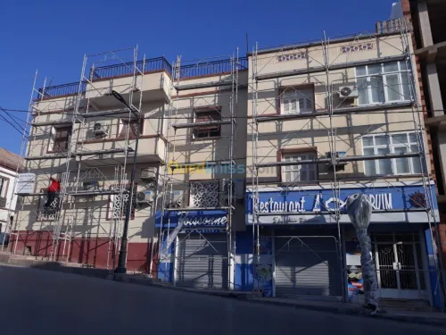 Facade monocouche