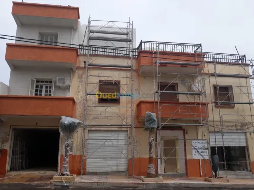 Facade monocouche