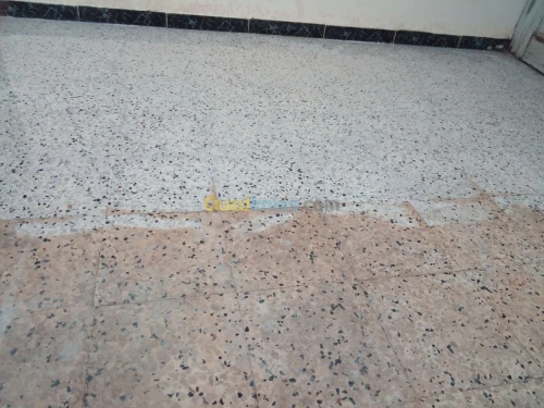 Ponsage et lustrage des sols