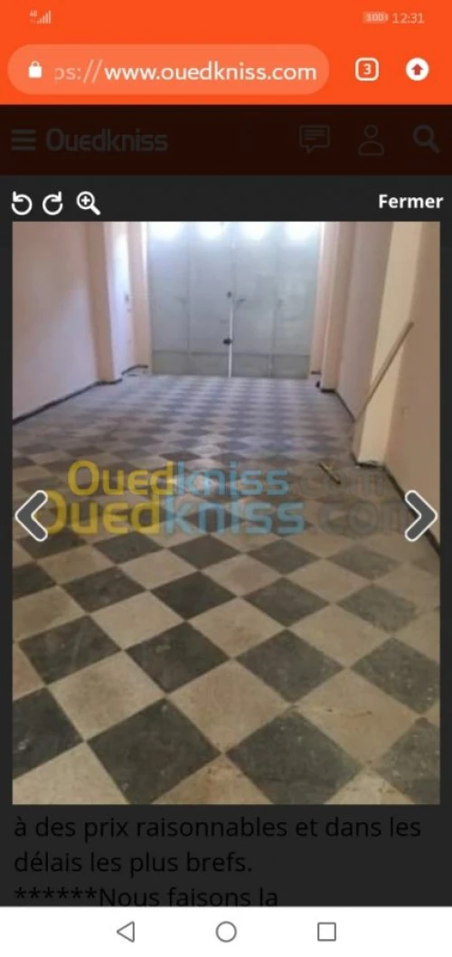 Ponsage et lustrage des sols