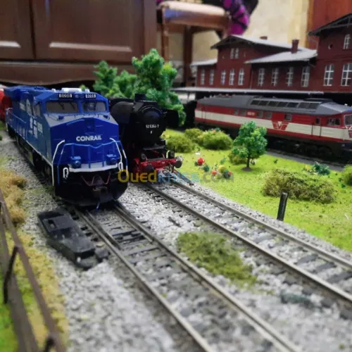 Trains miniatures 