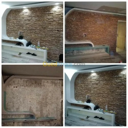 Aménagement intérieur en Placoplatre..