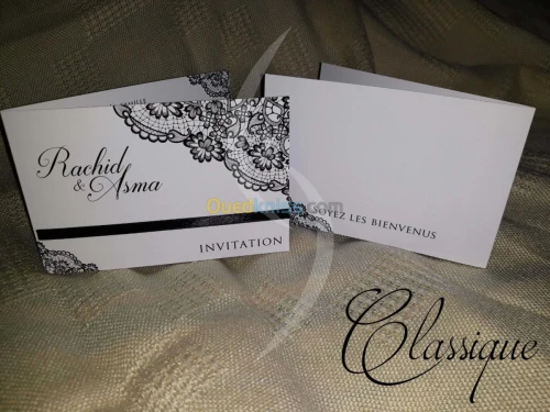 Cartes d'invitation