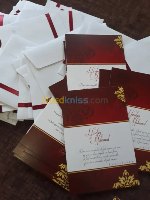 Cartes d'invitation