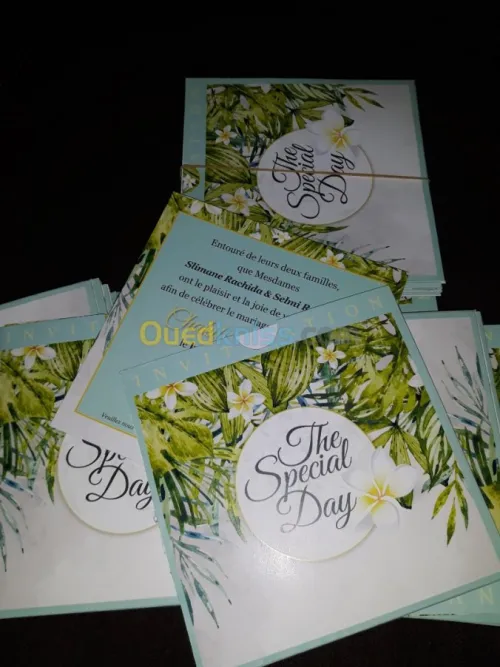 Cartes d'invitation