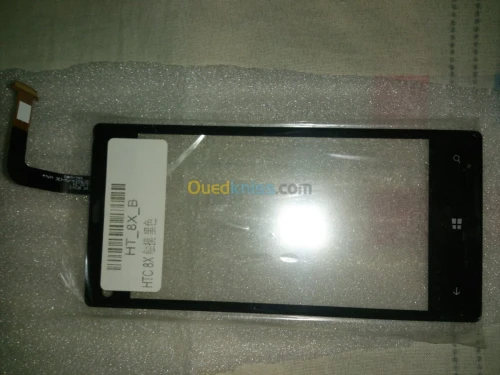 vitre tactile noire pour HTC 8x