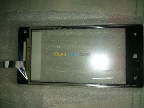 vitre tactile noire pour HTC 8x