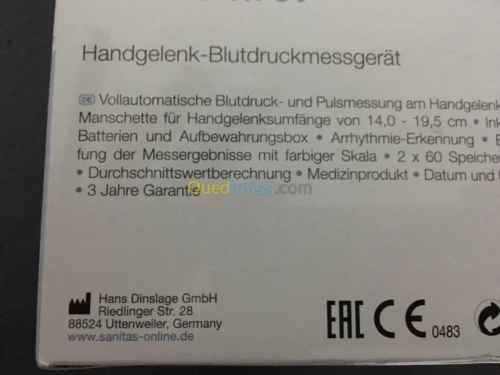 Tensiomètres  bracelet poignet