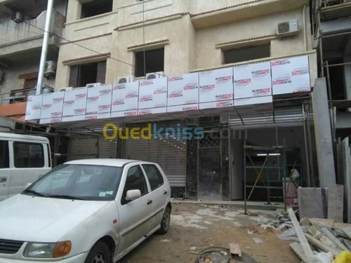 Habillage des façades Alucoband