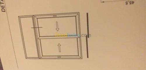 Traveaux de menuiserie aluminium 