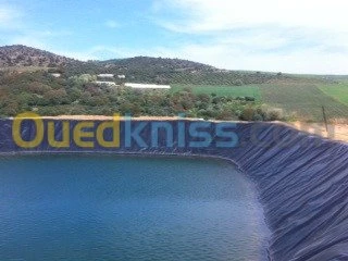 Bassin de stockage eaux  .....fellaha 