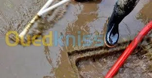 Camion hydrocurur vidangeur Débouchage