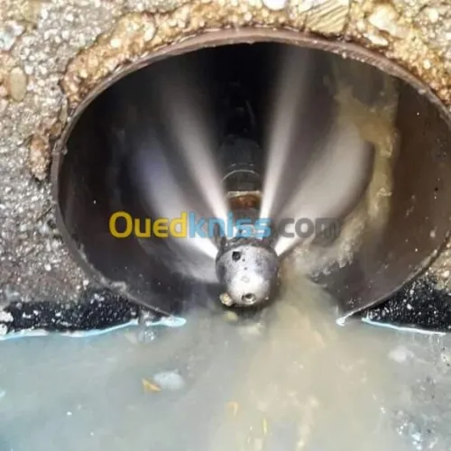 Vidange les eaux usées et debouchage 