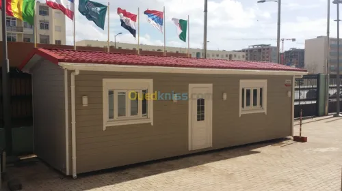 fabrication de chalet