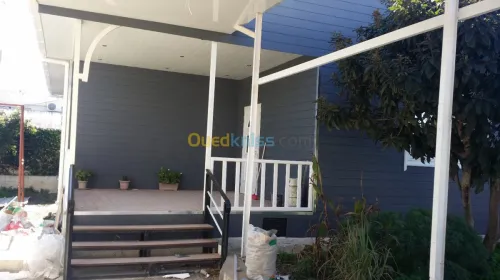 fabrication de chalet