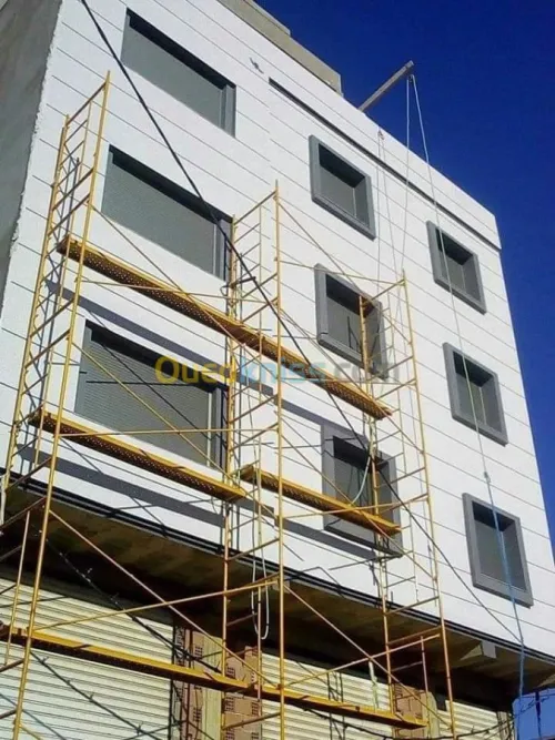 Monocouche plâtre projeté Placo plâtre