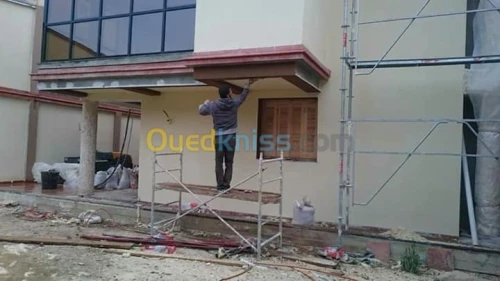 Monocouche plâtre projeté Placo plâtre
