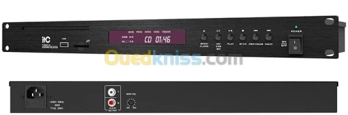 LECTEUR CD-MP3-SD-USB PROFESSIONNEL  