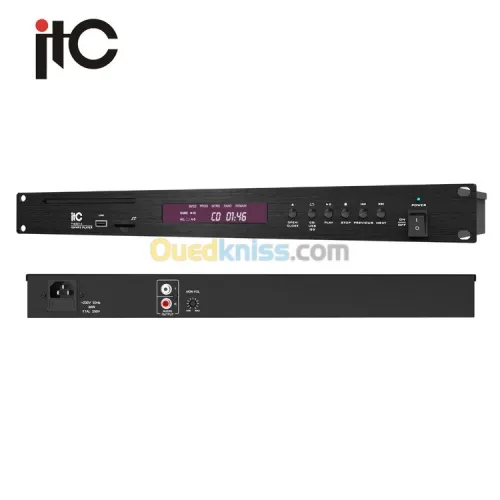 LECTEUR CD-MP3-SD-USB PROFESSIONNEL  