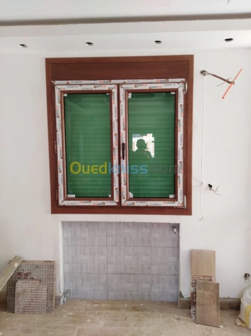 Menuisier-aluminium-et pvc tous gamme.