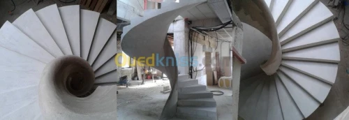 escalier rond 