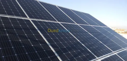 installation des panneaux solaire et 