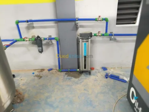 Installation réseau air comprimé 