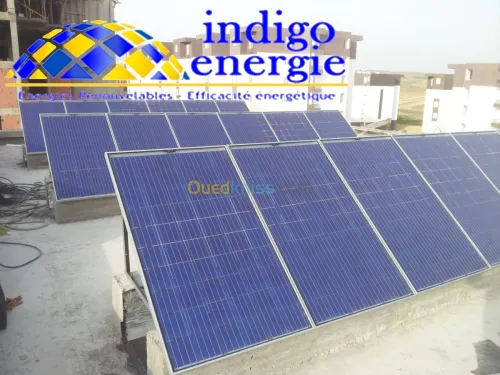 Installaiton des panneaux solaires