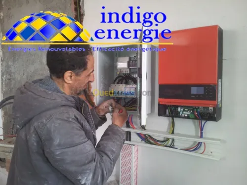 Installaiton des panneaux solaires