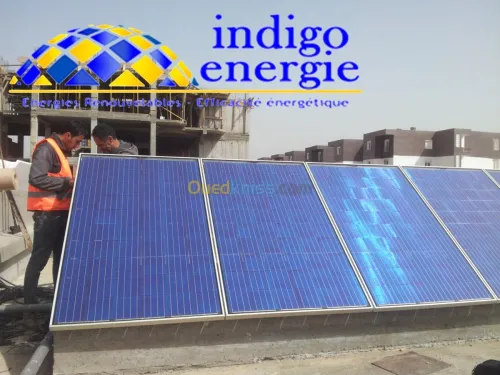 Installaiton des panneaux solaires