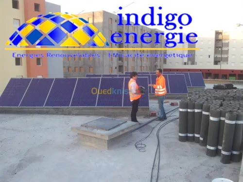 Installaiton des panneaux solaires