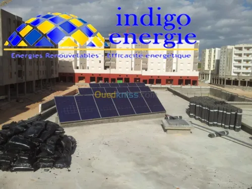 Installaiton des panneaux solaires