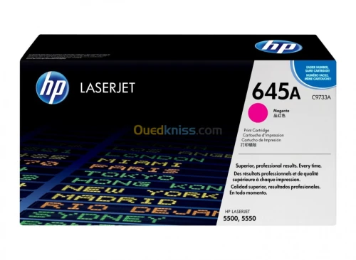 TONER HP LASERJET 5500 645A ORIGINE