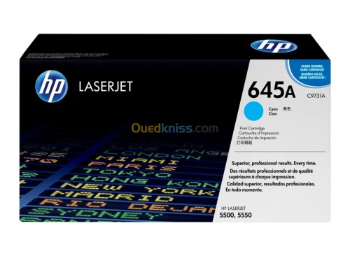 TONER HP LASERJET 5500 645A ORIGINE