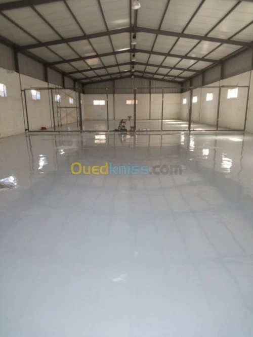 Sol industriel en Epoxy 