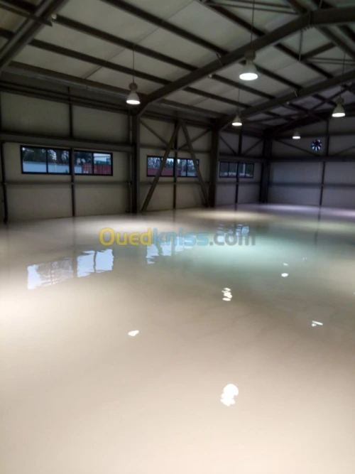 Sol industriel en Epoxy 