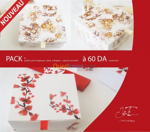 boite a gâteaux pour mariage 