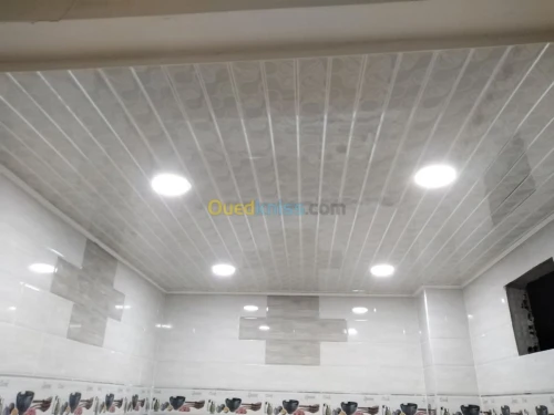 Faux plafonds en PVC