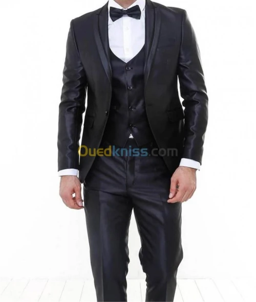 Lot de 6 costumes noir 3 pièces neufs