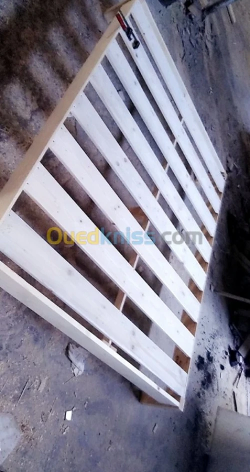 Sommier en bois (fabrication) 