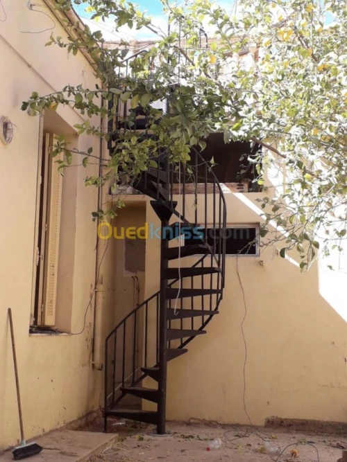 escalier metalique 