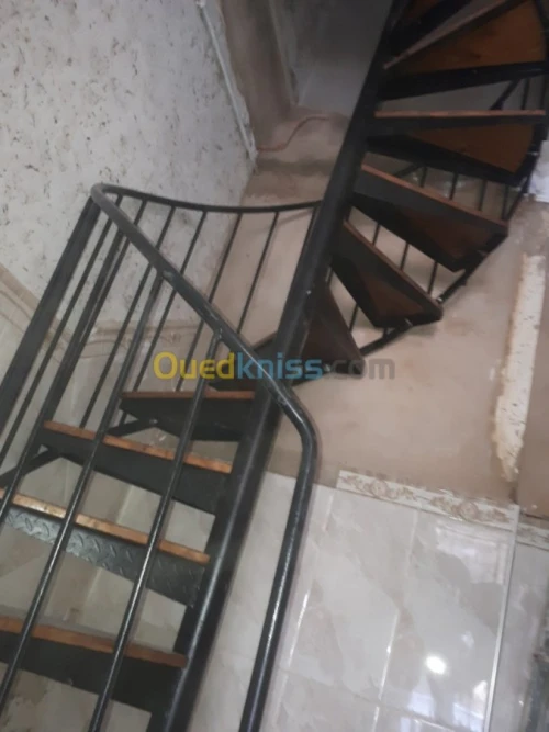escalier metalique 